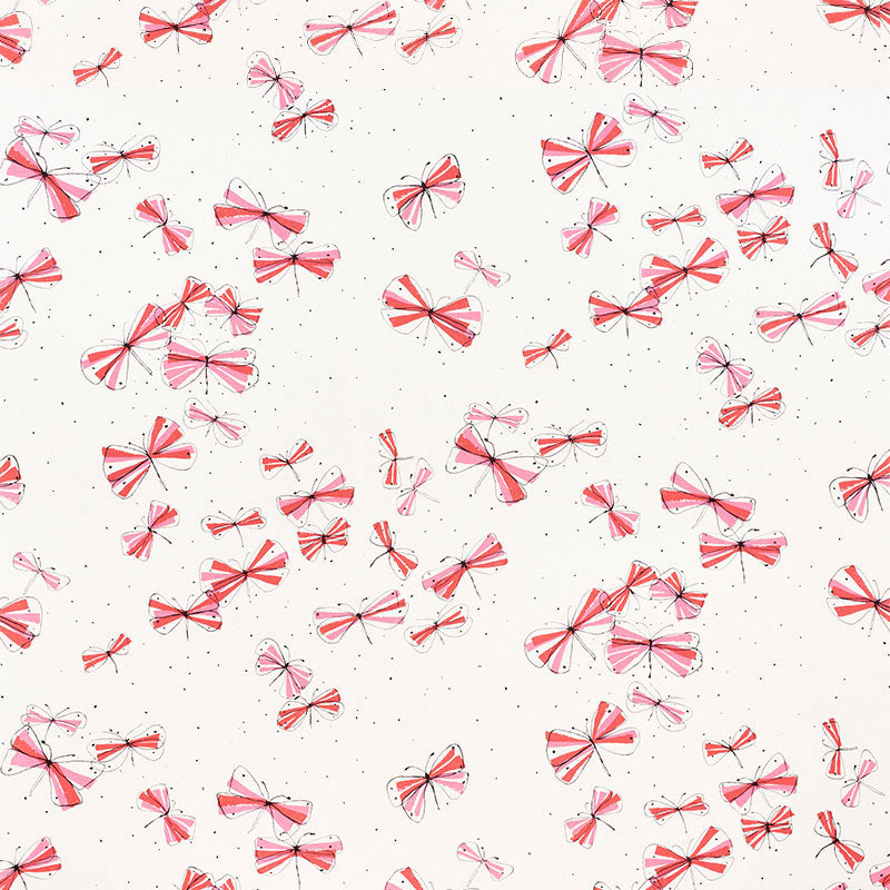 SCHUMACHER  VERA NEUMANN MONARCH'S MARCH PRINTS PRINTS RED , PINK   - 178281