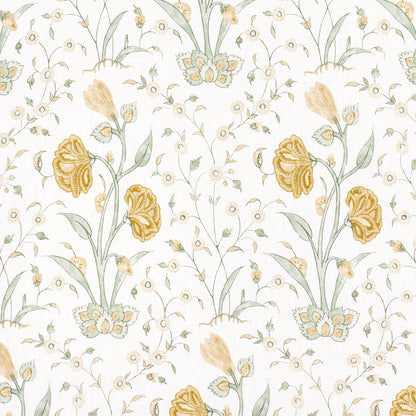 SCHUMACHER JACARANDA KHILANA FLORAL PRINTS PRINTS MARIGOLD - 178333 ...
