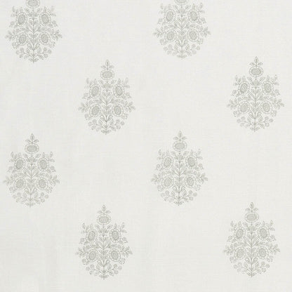 SCHUMACHER  PATTERNED SHEERS & CASEMENTS ASARA FLOWER SHEER SHEERS & CASEMENTS SHEERS & CASEMENTS GREY   - 178370