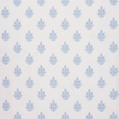 SCHUMACHER  PATTERNED SHEERS & CASEMENTS ASARA FLOWER SHEER SHEERS & CASEMENTS SHEERS & CASEMENTS BLUE   - 178372