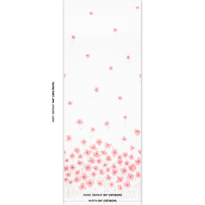 SCHUMACHER  VERA NEUMANN WILD POPPIES PANEL PRINTS PRINTS PINK   - 178391