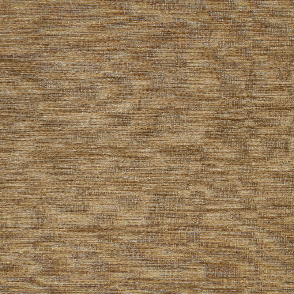 Warm brown woodgrain wallcovering with natural horizontal grain and subtle striations.