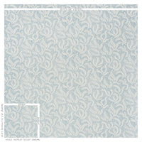 SCHUMACHER  REVISIT OF POPULAR PATTERNS ETCHED FERN   Blue   - 178531