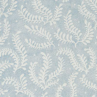 SCHUMACHER  REVISIT OF POPULAR PATTERNS ETCHED FERN   Blue   - 178531