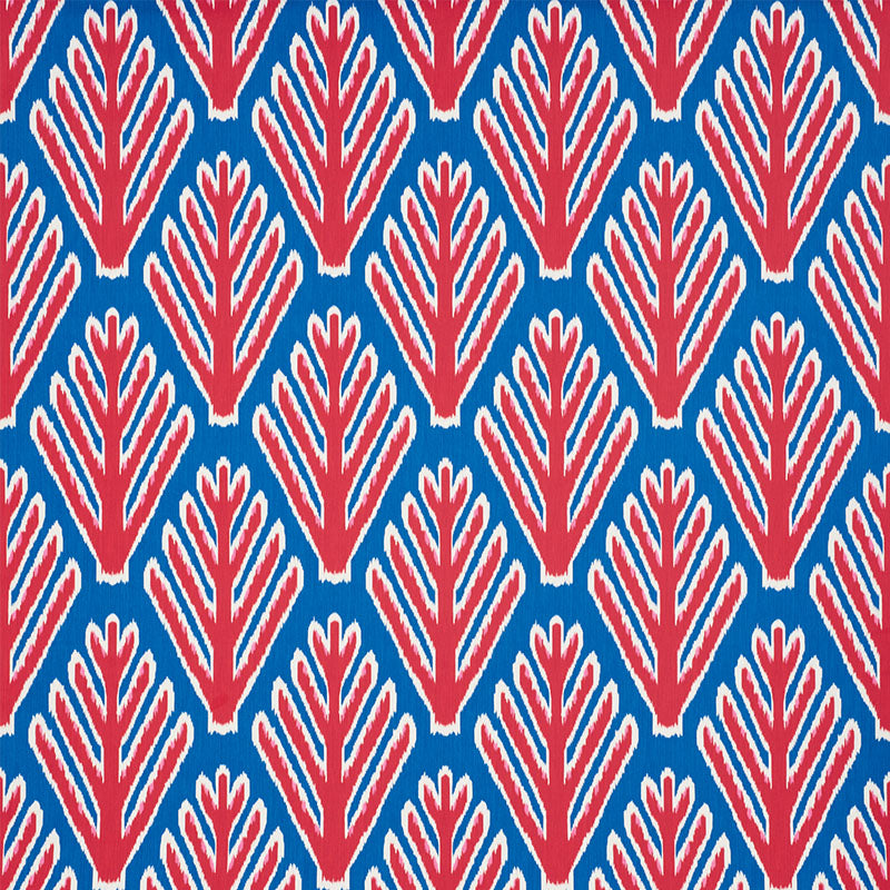 SCHUMACHER  JOHNSON HARTIG BODHI TREE PRINTS PRINTS BLUE , RED   - 178561