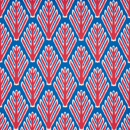 SCHUMACHER  JOHNSON HARTIG BODHI TREE PRINTS PRINTS BLUE , RED   - 178561