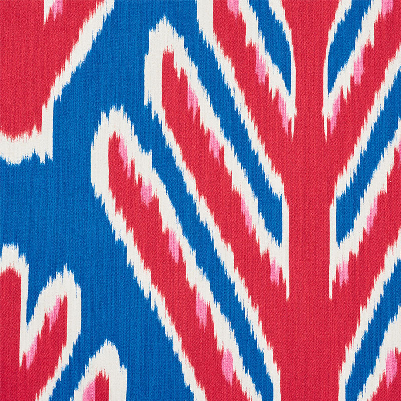 SCHUMACHER  JOHNSON HARTIG BODHI TREE PRINTS PRINTS BLUE , RED   - 178561