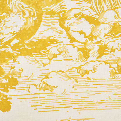 SCHUMACHER  JOHNSON HARTIG MODERN TOILE PRINTS PRINTS YELLOW   - 178622
