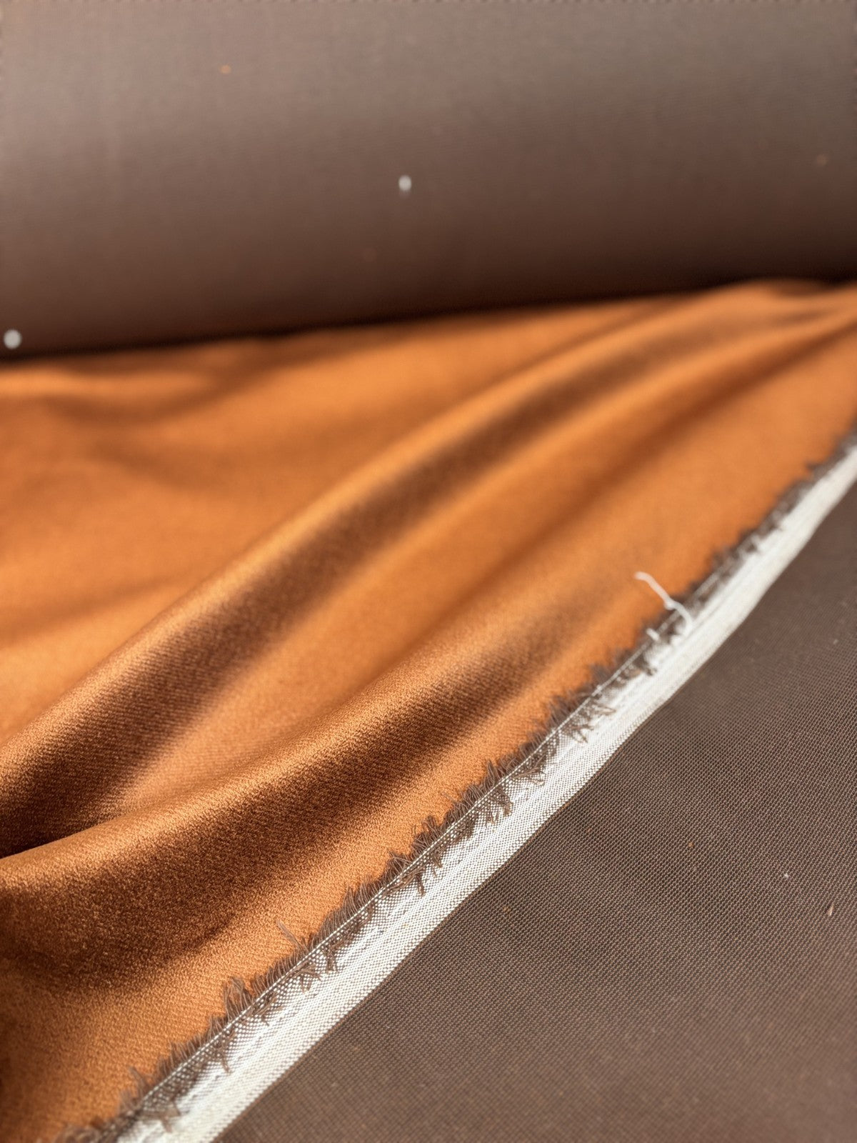 Outlet Kat Teddy Valley Forge Boucl? / Teddy / Textured Velvet Rust Orange   - tcg-190-3d