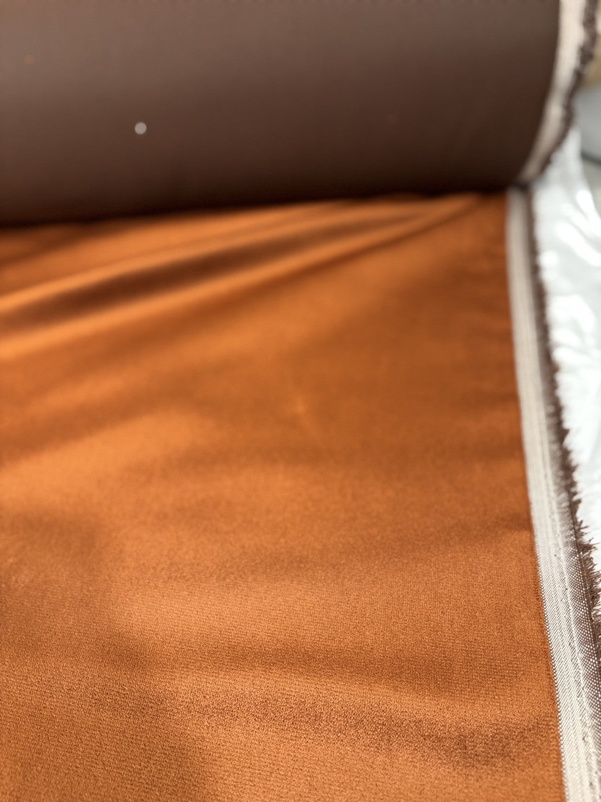 Outlet Kat Teddy Valley Forge Boucl? / Teddy / Textured Velvet Rust Orange   - tcg-190-3d
