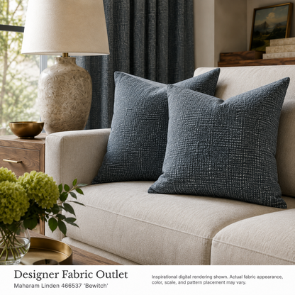Outlet Linden Maharam Heavy-duty upholstery Bewitch / Blue Gray   - lmy-023-3d