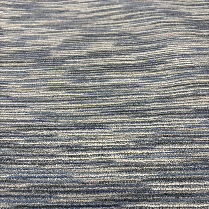 Outlet Twist and Turn Fabricut Textured woven upholstery Blue / Cream   - aqd-252-3d