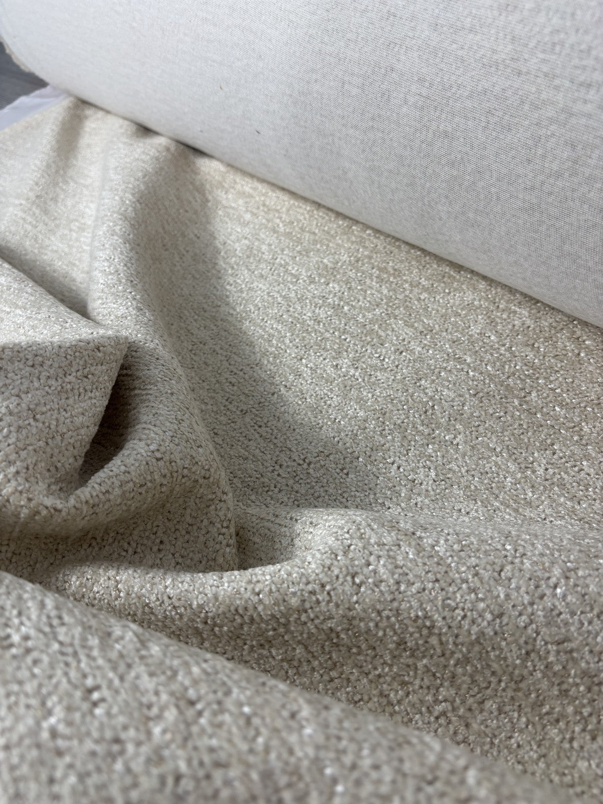 Outlet Love Me Kravet Couture Boucl? / Chenille Upholstery Fabric Pearl   - fiq-832-3d