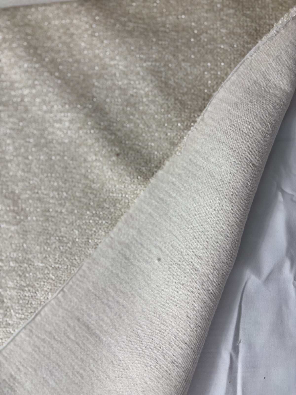 Outlet Love Me Kravet Couture Boucl? / Chenille Upholstery Fabric Pearl   - fiq-832-3d