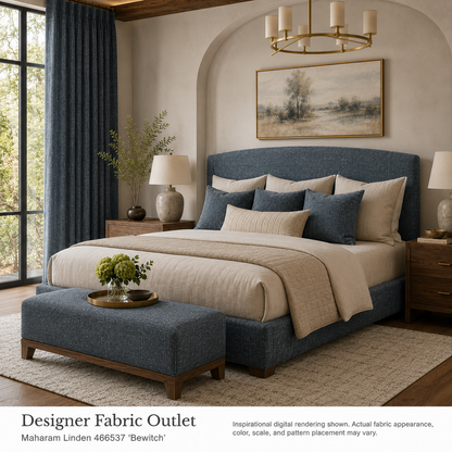 Outlet Linden Maharam Heavy-duty upholstery Bewitch / Blue Gray   - lmy-023-3d