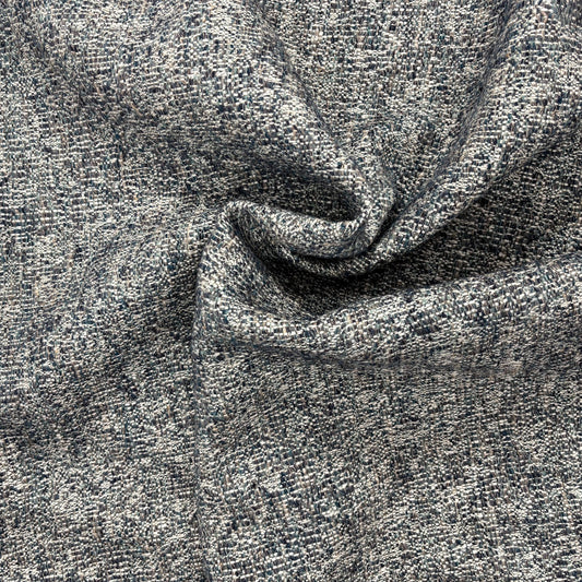 Outlet Deauville M?taphores Textured luxury tweed / jacquard Mar?e Blue   - iae-405-3d