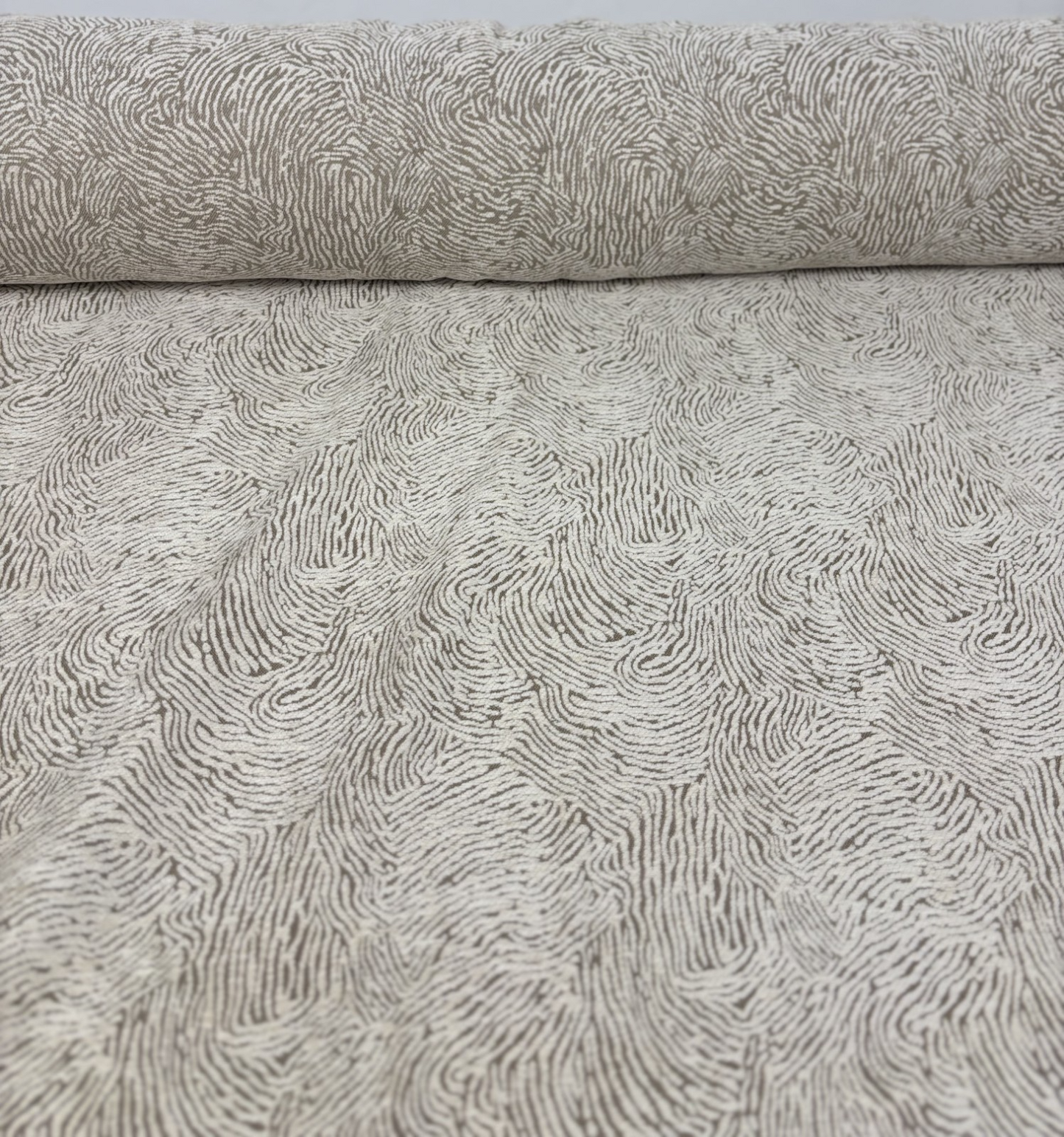Outlet Levante Clarke & Clarke Textured velvet / multipurpose  Ivory   - 3d-fyxzogz1h82t6dgmos5fgkln2lgny