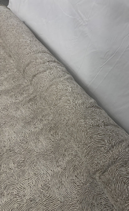 Outlet Levante Clarke & Clarke Textured velvet / multipurpose  Ivory   - 3d-fyxzogz1h82t6dgmos5fgkln2lgny