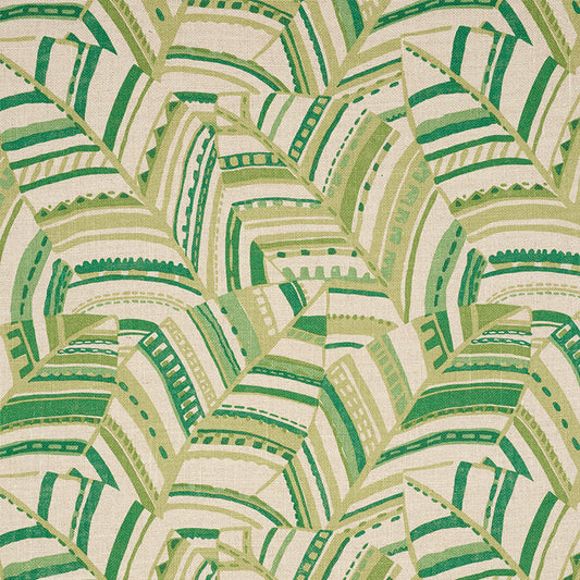 SCHUMACHER  TROPICANA DECO LEAVES PRINTS PRINTS PALM   - 178650