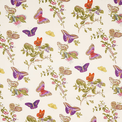 SCHUMACHER  SCHUMACHER CLASSICS BAUDIN BUTTERFLY CHINTZ PRINTS PRINTS PURPLE   - 178722