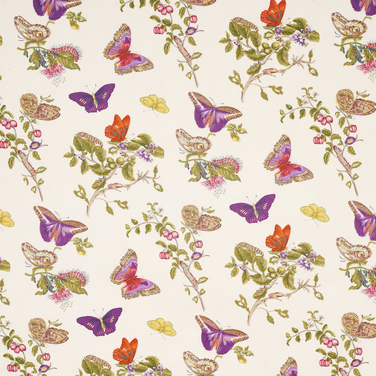 SCHUMACHER  SCHUMACHER CLASSICS BAUDIN BUTTERFLY CHINTZ PRINTS PRINTS PURPLE   - 178722