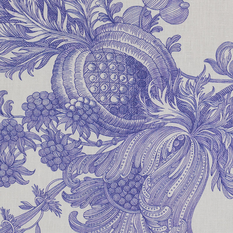 SCHUMACHER  SCHUMACHER CLASSICS SAN CRISTOBAL TOILE PRINTS PRINTS PURPLE   - 178732