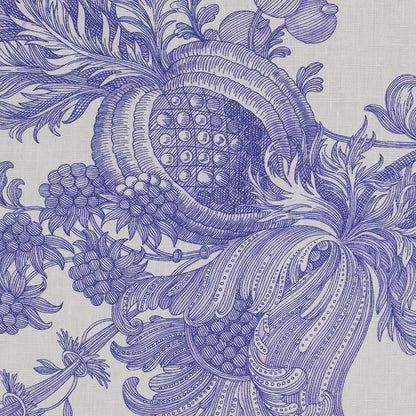 SCHUMACHER  SCHUMACHER CLASSICS SAN CRISTOBAL TOILE PRINTS PRINTS PURPLE   - 178732