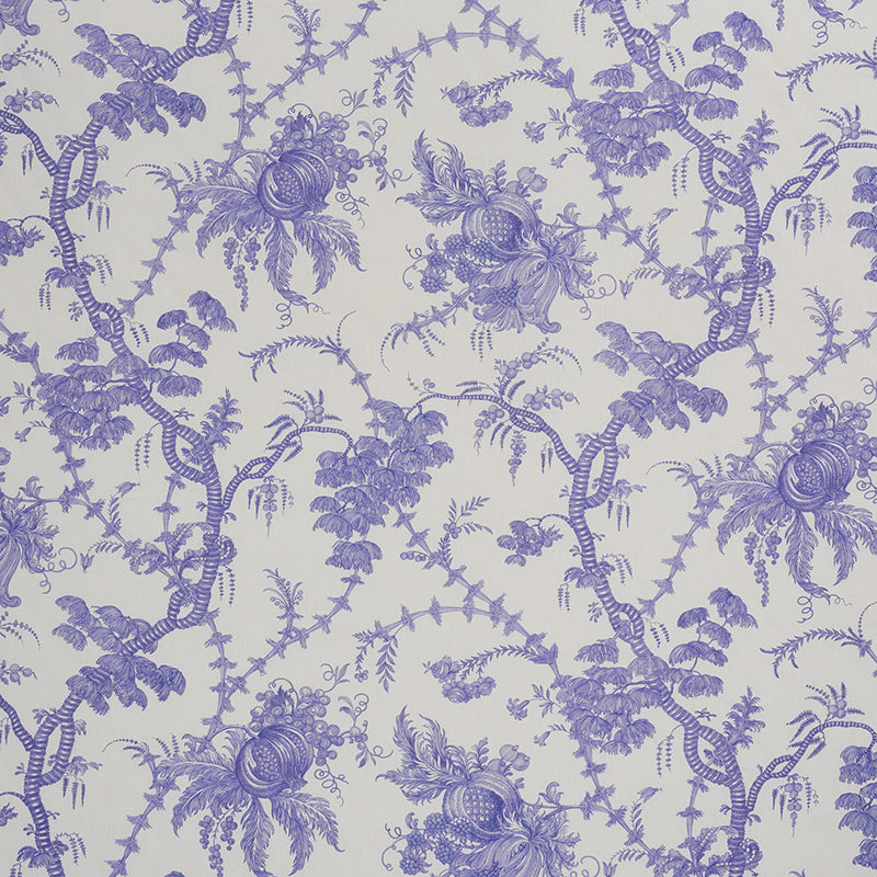 SCHUMACHER  SCHUMACHER CLASSICS SAN CRISTOBAL TOILE PRINTS PRINTS PURPLE   - 178732