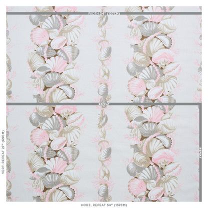 SCHUMACHER  SCHUMACHER CLASSICS BEDOLINA CHINTZ   Pink & Natural   - 178781