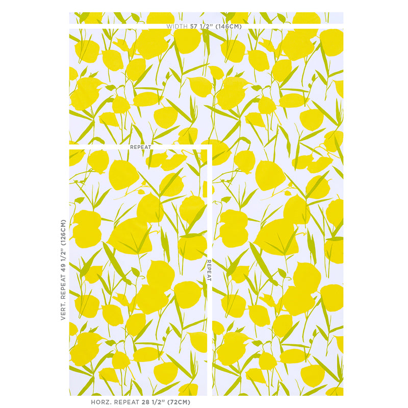 SCHUMACHER  FLOWER POWER JOAN PRINTS PRINTS YELLOW   - 178850