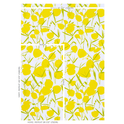 SCHUMACHER  FLOWER POWER JOAN PRINTS PRINTS YELLOW   - 178850