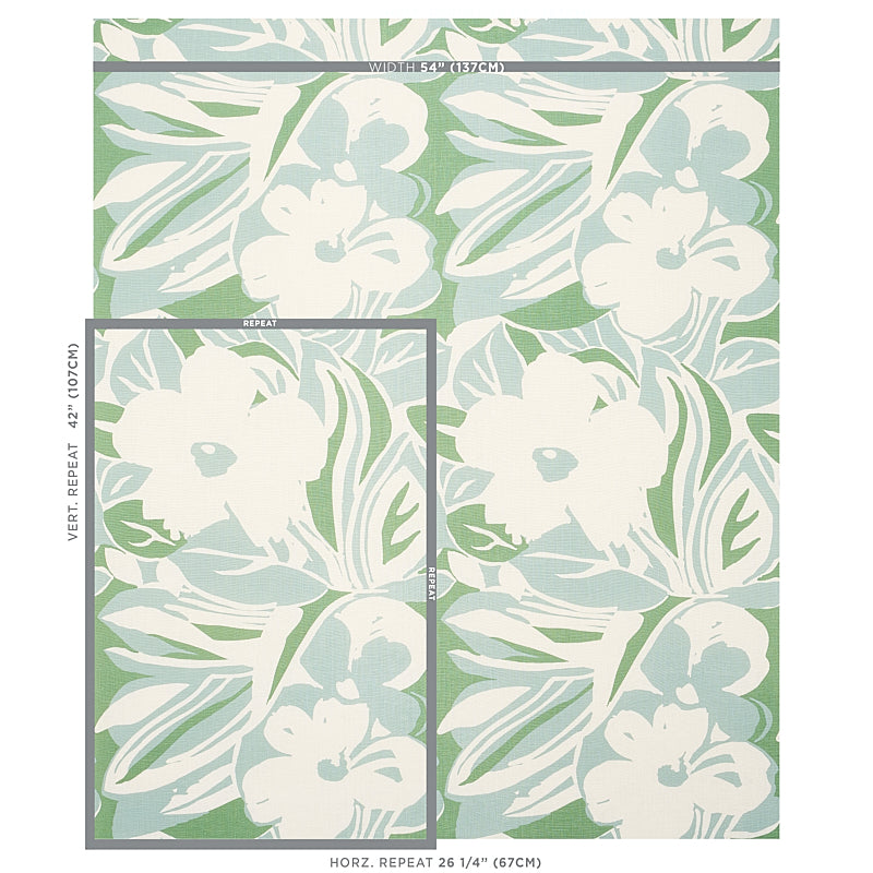 SCHUMACHER  FLOWER POWER STEVIE PRINTS PRINTS GREEN   - 178863