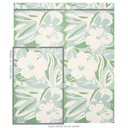 SCHUMACHER  FLOWER POWER STEVIE PRINTS PRINTS GREEN   - 178863