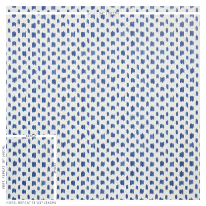 SCHUMACHER  SCHUMACHER x WILLIAMS SONOMA IZMIR IKAT PRINTS PRINTS BLUE   - 179010