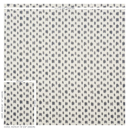 SCHUMACHER  SCHUMACHER x WILLIAMS SONOMA IZMIR IKAT PRINTS PRINTS BLACK   - 179011