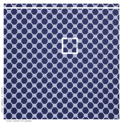 SCHUMACHER  SCHUMACHER x WILLIAMS SONOMA OCTAVIA PRINTS PRINTS BLUE   - 179020