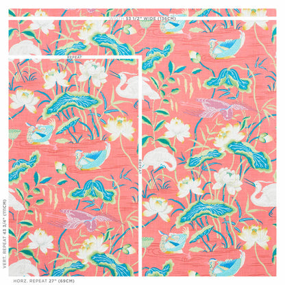 SCHUMACHER  SIGNATURE SCHUMACHER LOTUS GARDEN PRINTS PRINTS RED   - 179041