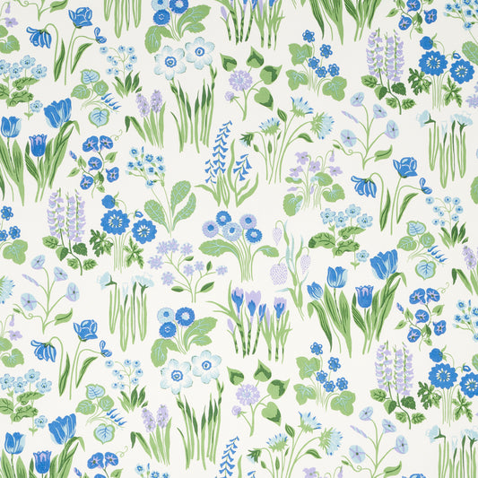 SCHUMACHER  MOON RIVER CARLY PRINTS PRINTS BLUE BELL   - 179082
