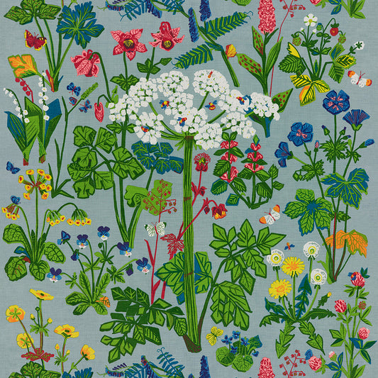 SCHUMACHER WALLCOVERING  BORASTAPETER AURORA MURAL   Multi   - 1790