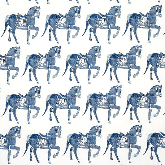 SCHUMACHER  MOLLY MAHON MARWARI HORSE PRINTS PRINTS NAVY   - 179130