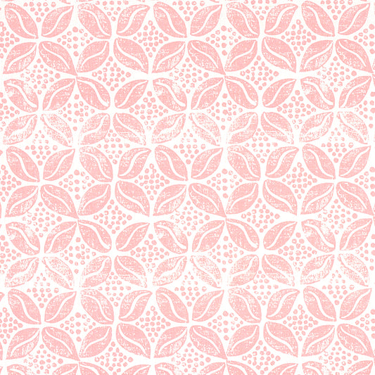 SCHUMACHER  MOLLY MAHON COFFEE BEAN PRINTS PRINTS PINK   - 179200