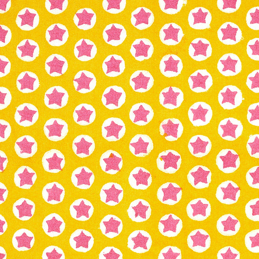 SCHUMACHER  MOLLY MAHON TUK TUK HAND BLOCK PRINT PRINTS PRINTS YELLOW   - 179221