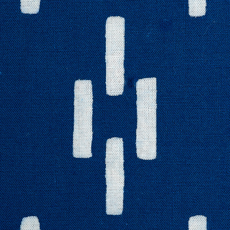 SCHUMACHER  MOLLY MAHON DASH HAND BLOCK PRINT PRINTS PRINTS INDIGO   - 179250