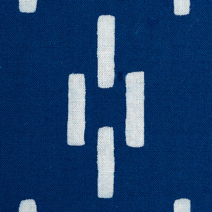 SCHUMACHER  MOLLY MAHON DASH HAND BLOCK PRINT PRINTS PRINTS INDIGO   - 179250