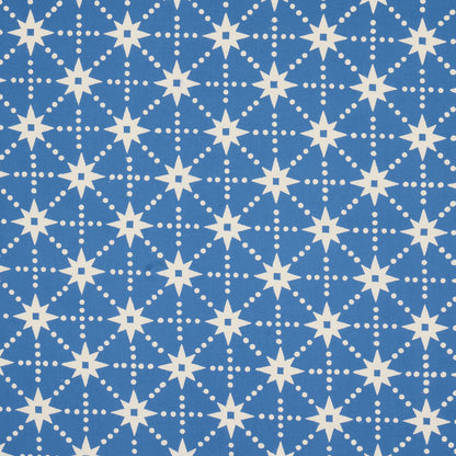 SCHUMACHER  MOLLY MAHON STARS HAND BLOCK PRINT PRINTS PRINTS BLUE   - 179260