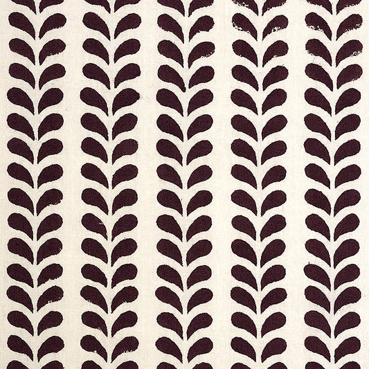 SCHUMACHER  MOLLY MAHON BINDI HAND BLOCK PRINT PRINTS PRINTS AUBERGINE   - 179272