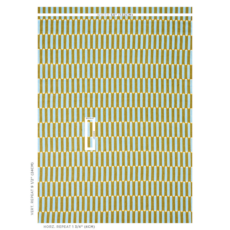 SCHUMACHER  MOLLY MAHON LUNA HAND BLOCK PRINT PRINTS PRINTS KHAKI   - 179282