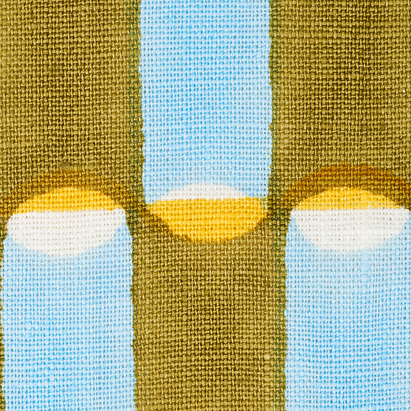 SCHUMACHER  MOLLY MAHON LUNA HAND BLOCK PRINT PRINTS PRINTS KHAKI   - 179282