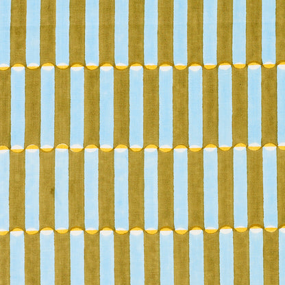 SCHUMACHER  MOLLY MAHON LUNA HAND BLOCK PRINT PRINTS PRINTS KHAKI   - 179282