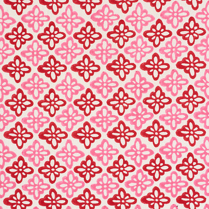 SCHUMACHER  MOLLY MAHON PATTEE HAND BLOCK PRINT PRINTS PRINTS PINK   - 179300